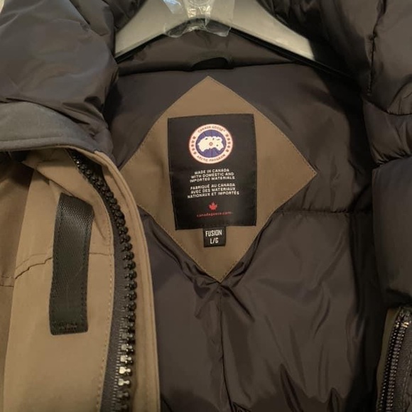 Mens Canada Goose Langford Fusion Fit Parka - Picture 2 of 9